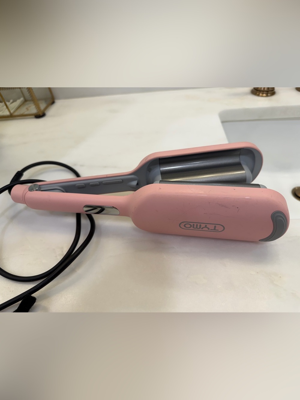 Tymo Pink Ceramic Hair Waver - Women Hair Tool
